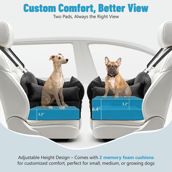 EASTBLUE Dog Booster Car Seat - Picture 2 of 7